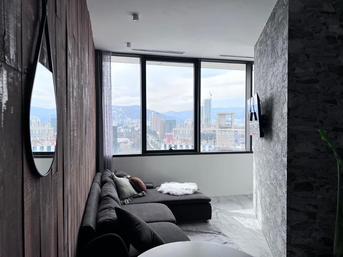 Apartment In Axis Towers, Tbilisi Business Center Dış mekan fotoğraf