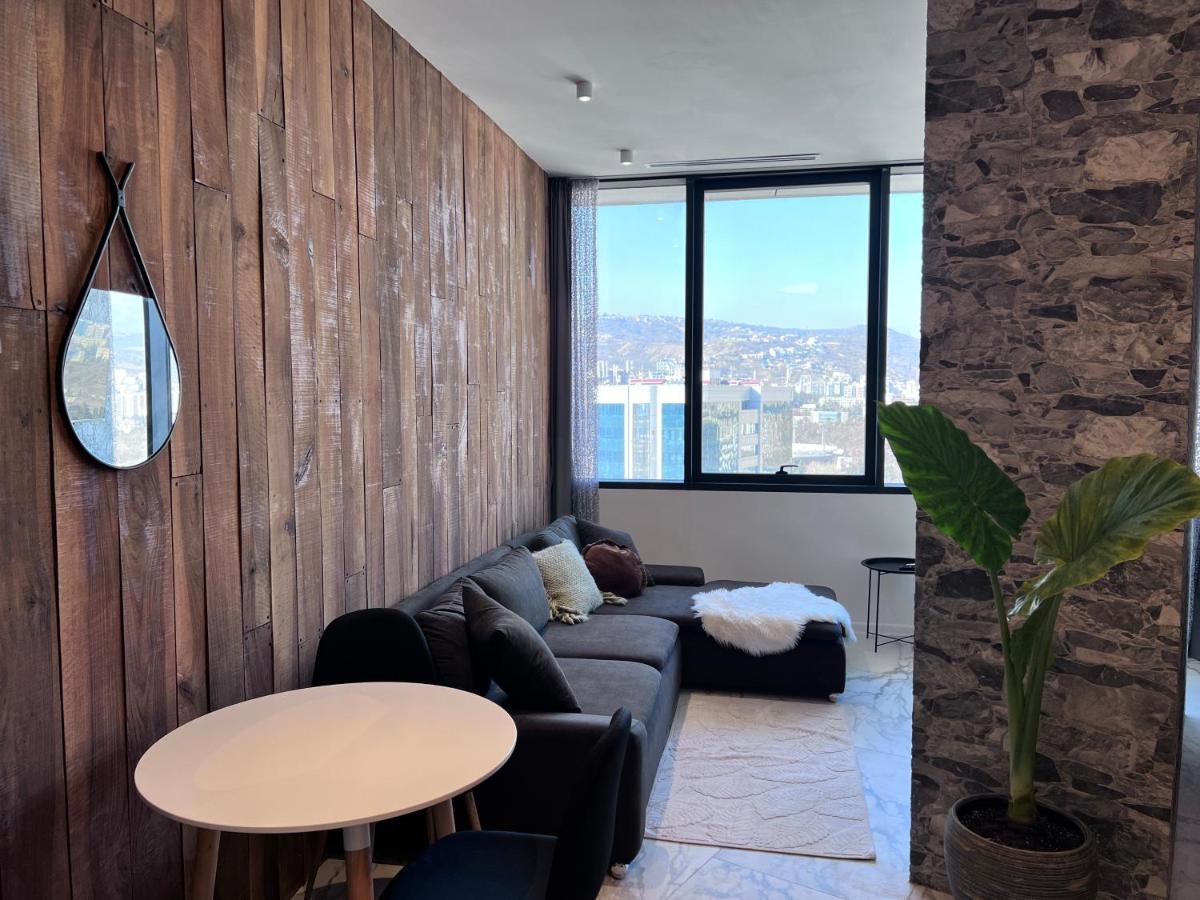 Apartment In Axis Towers, Tbilisi Business Center Dış mekan fotoğraf